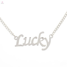 New design stock twist 8 characters chain floating lockets necklaces, glass memory heart locket necklace